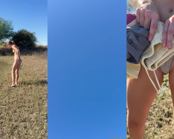 PantyNectar aka pantynectar - 12-30-2024 OnlyFans Video - Naked in nature