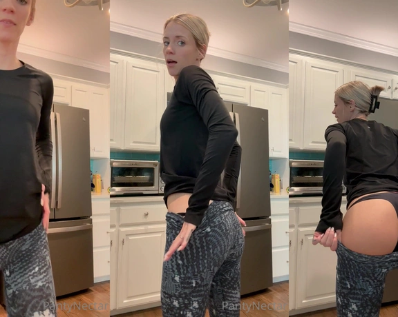 PantyNectar aka pantynectar - 12-24-2022 OnlyFans Video - In my workout clothes