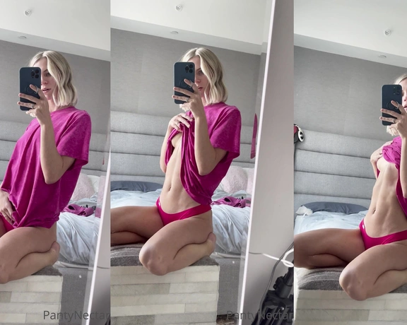 PantyNectar aka pantynectar - 01-08-2022 OnlyFans Video - A little strip tease to brighten your day