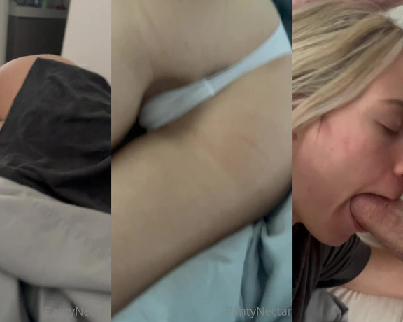 PantyNectar aka pantynectar - 02-04-2022 OnlyFans Video - Part 1  Would you do the same if you were laying with me  mrpnectar