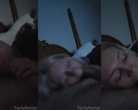 PantyNectar aka pantynectar - 01-22-2023 OnlyFans Video - Sometimes a late night bj is all thats needed