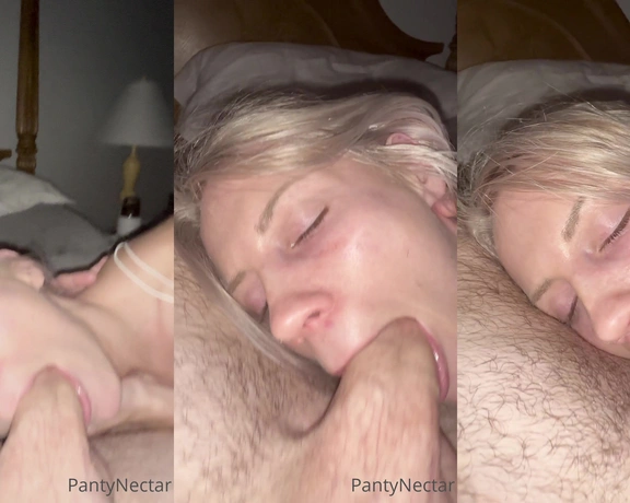 PantyNectar aka pantynectar - 02-06-2023 OnlyFans Video - Love sucking cock like a good girl