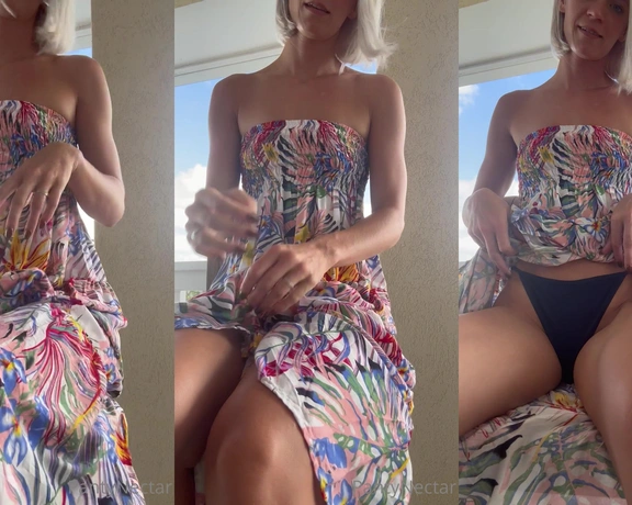 PantyNectar aka pantynectar - 06-11-2023 OnlyFans Video - Like seeing up my dress