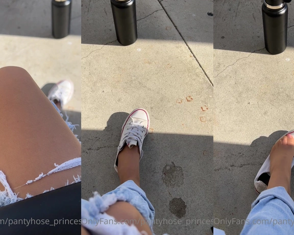 Blonde Amour99 aka pantyhose_princess99 - 07-12-2022 OnlyFans Video - My toes needed some sun