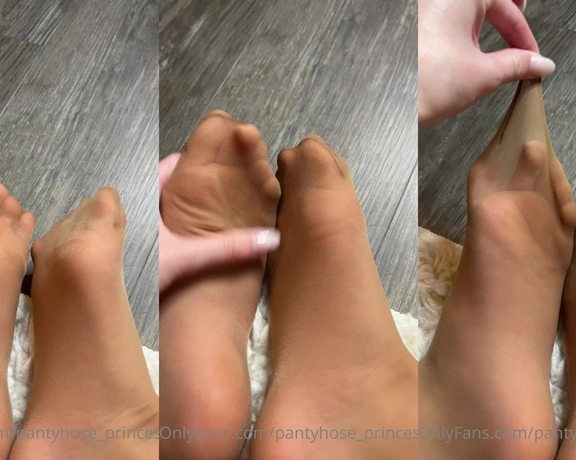 Blonde Amour99 aka pantyhose_princess99 - 07-28-2022 OnlyFans Video - Sweaty soles