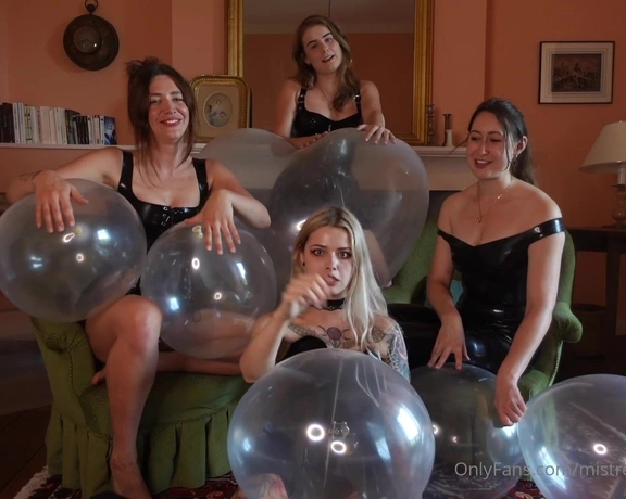 MistressMercyxoxVIP aka mistressmercyxoxvip - 09-11-2023 OnlyFans Video - I indulged in a weird new fetish with the girls _ balloon fetish