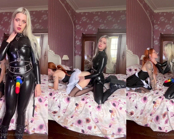 MistressMercyxoxVIP aka mistressmercyxoxvip - 12-19-2023 OnlyFans Video - My maid appears to have come to work with split nylons on _ naturally, this is