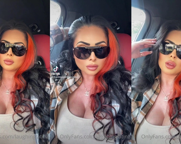 Jasmine Mendez aka laughinglatina - 05-21-2023 OnlyFans Video - Tell your wifey youre taking me shopping this weekend