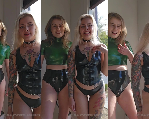 MistressMercyxoxVIP aka mistressmercyxoxvip - 06-20-2024 OnlyFans Video - Double Domme Prematurely Ejaculation JOI truly cruel humiliation from me and Katya here for all of