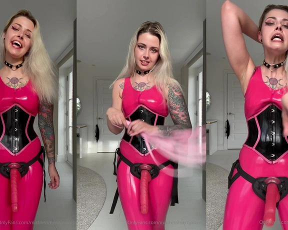 MistressMercyxoxVIP aka mistressmercyxoxvip - 10-19-2024 OnlyFans Video - Look at you, my perfect little doll, standing so still like the toy you are