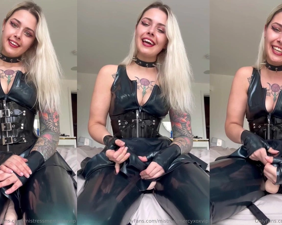 MistressMercyxoxVIP aka mistressmercyxoxvip - 01-18-2025 OnlyFans Video - Tease And Denial Hidden Strapon JOI _ Youre craving that thick strap_on between my legs, but