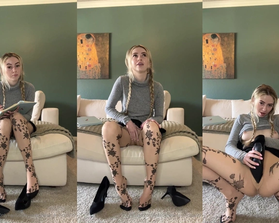 Blonde Amour99 aka pantyhose_princess99 - 03-11-2024 OnlyFans Video - Therapist roleplay Watch me cum all over my cotton gusset Swipe for both parts_qwww