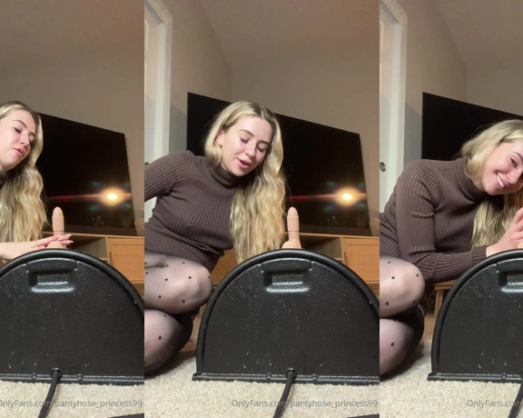 Blonde Amour99 aka pantyhose_princess99 - 09-24-2023 OnlyFans Video - Do as youre told