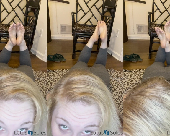 Lotus Feet aka lotussoles - 06-16-2023 OnlyFans Video - new therapytime video coming later