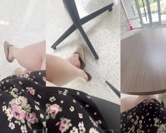 Lotus Feet aka lotussoles - 09-14-2023 OnlyFans Video - Out and about on errands yesterday