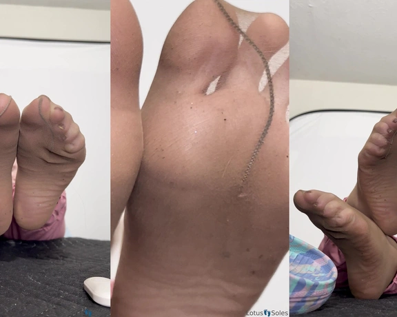 Lotus Feet aka lotussoles - 01-07-2025 OnlyFans Video - My shifts are about 8hrs_erjy