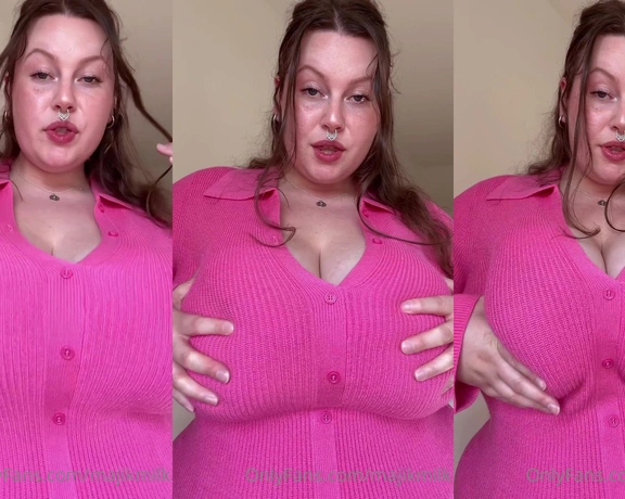 Majik Milk aka majikmilk - 01-26-2024 OnlyFans Video - Showing off all my curves in this tight dress