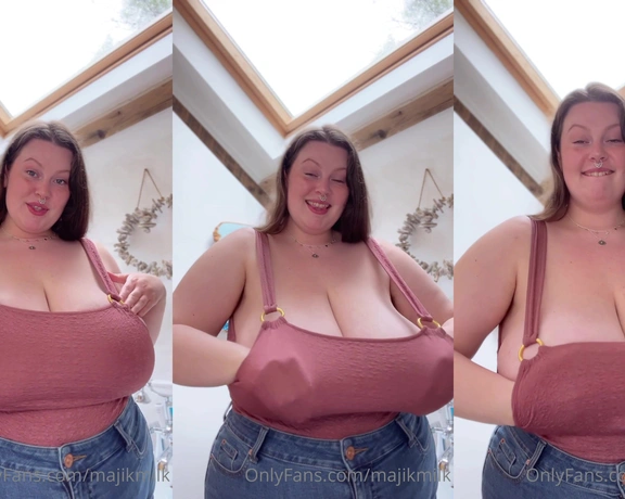 Majik Milk aka majikmilk - 10-08-2023 OnlyFans Video - Good morning from me and the girls lol