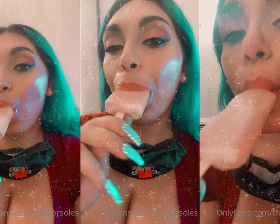 Thickpuertoricansoles aka thickprsoles - 11-13-2020 OnlyFans Video - Dont you wish u was the icee