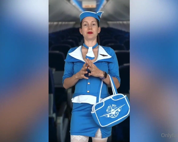 Lelu Love aka lelulove - 03-25-2024 OnlyFans Video - Stewardess Strips Naked For In Flight Entertainment  In this custom video, welCUM to Blue