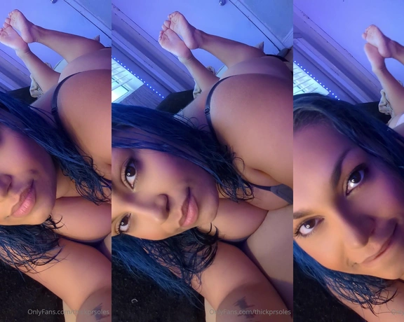 Thickpuertoricansoles aka thickprsoles - 12-17-2023 OnlyFans Video - My soles just looked so soft