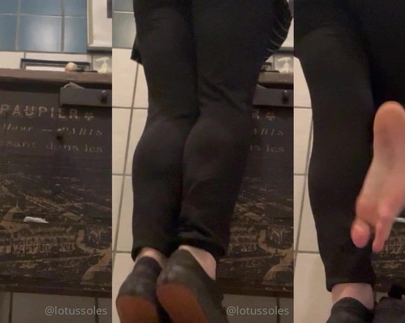 Lotus Feet aka lotussoles - 10-13-2022 OnlyFans Video - Almost got caught