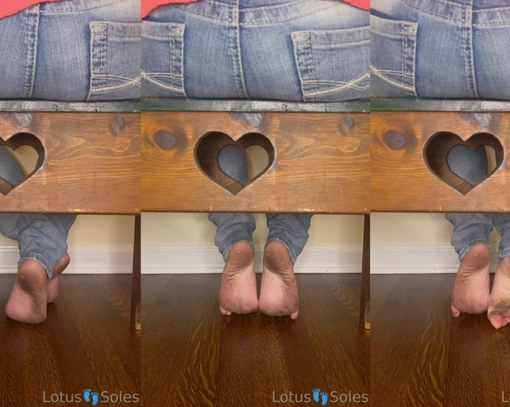 Lotus Feet aka lotussoles - 02-11-2023 OnlyFans Video - preview from a custom request a while back