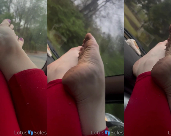 Lotus Feet aka lotussoles - 03-27-2023 OnlyFans Video - I love rainy mornings and its a Monday so we know what that means_a8eq