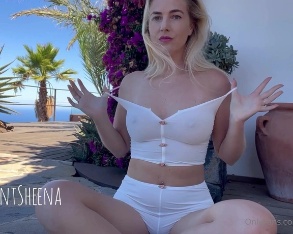 IWantSheena aka iwantsheena - 08-18-2022 OnlyFans Video - Playing with water  do you like watching my tits getting all wet