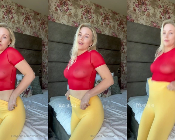 IWantSheena aka iwantsheena - 08-31-2024 OnlyFans Video - They always slide off