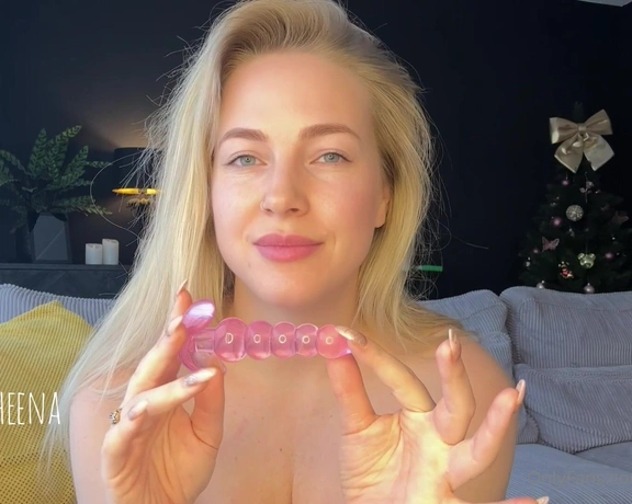 IWantSheena aka iwantsheena - 01-12-2025 OnlyFans Video - Playing with my pink anal toy This one is a lot bigger than a buttplug