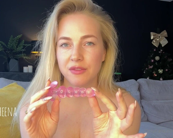 IWantSheena aka iwantsheena - 01-12-2025 OnlyFans Video - Playing with my pink anal toy This one is a lot bigger than a buttplug