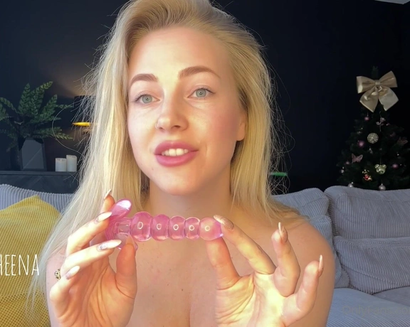 IWantSheena aka iwantsheena - 01-12-2025 OnlyFans Video - Playing with my pink anal toy This one is a lot bigger than a buttplug