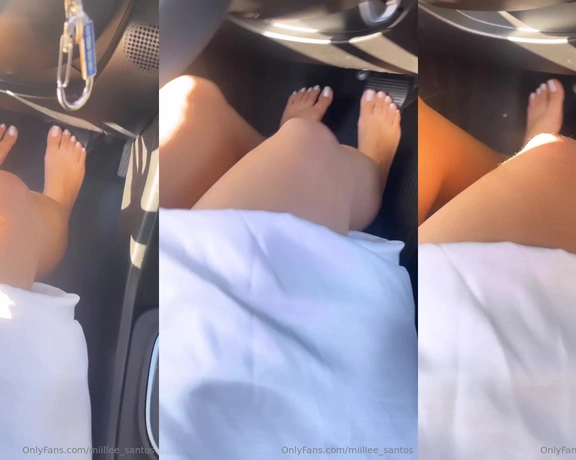 Miillee Santos aka miillee_santos - 05-17-2024 OnlyFans Video - Pedal pumping