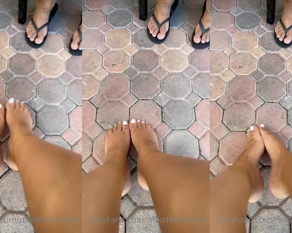 MikeFetishFIlms aka mikefetishfilms - 07-21-2021 OnlyFans Video - Pretty white polished toes dangling