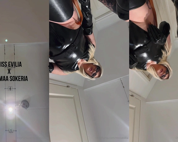 Miss Evilia aka missevilia - 02-07-2024 OnlyFans Video - Worship amp get crushed  missevilia X tuhmaasokeria latex  facesitting  trampling  POV kicking