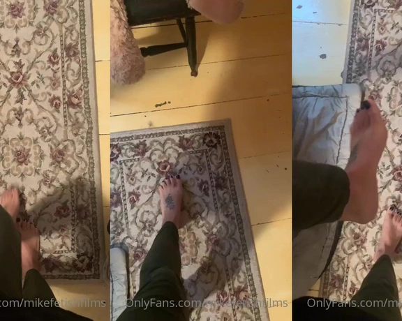 MikeFetishFIlms aka mikefetishfilms - 10-24-2022 OnlyFans Video - BARE EBONY FEET WALKING ON SOFT RUG YOU CAN ONLY VIEW THIS VIDEO HERE