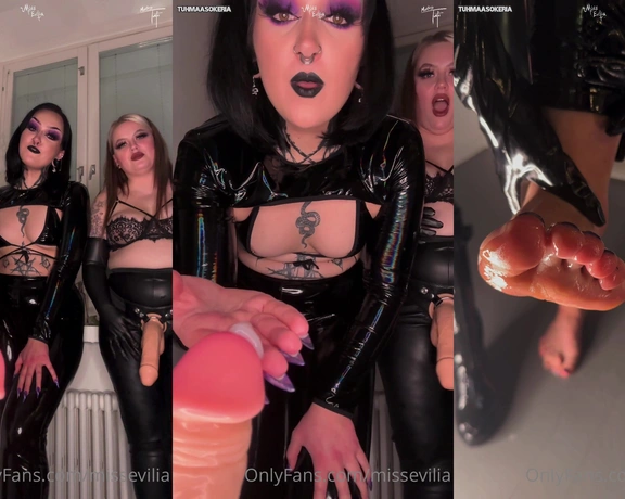 Miss Evilia aka missevilia - 01-19-2023 OnlyFans Video - Ai laukesit ilman kosketusta Meidän päällemme Siivoa sotkusi ja häpeä