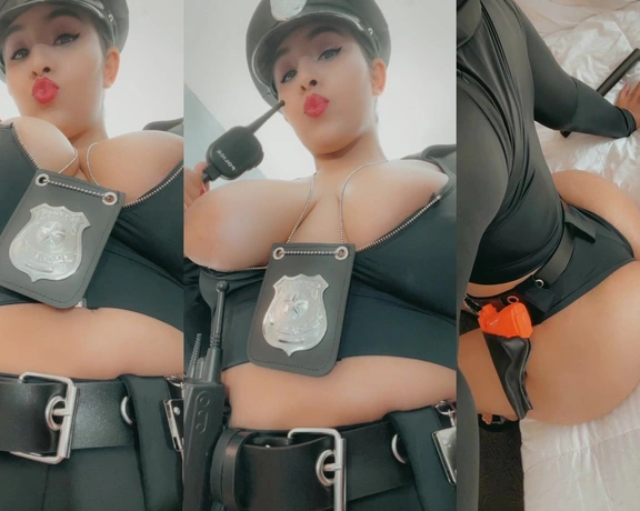 Stephanie Rodriguez aka stephrodriguez - 08-05-2022 OnlyFans Video - Will you resist arrest if you knew I was a dirty cop  who enjoys sexually