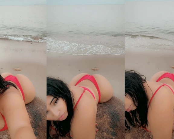 Stephanie Rodriguez aka stephrodriguez - 09-18-2022 OnlyFans Video - When you have a lot of alone time on the beach