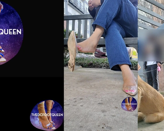 Thedcfootqueen aka thedcfootqueen - 01-26-2022 OnlyFans Video - Public shoe dangle Please leave feedback in my dm