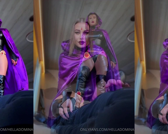 Hella Domina aka helladomina - 01-21-2025 OnlyFans Video - RAVEN FROM TITANS CATCHES A THIEF PEGGING 1008You dare sneak into my house Dont you