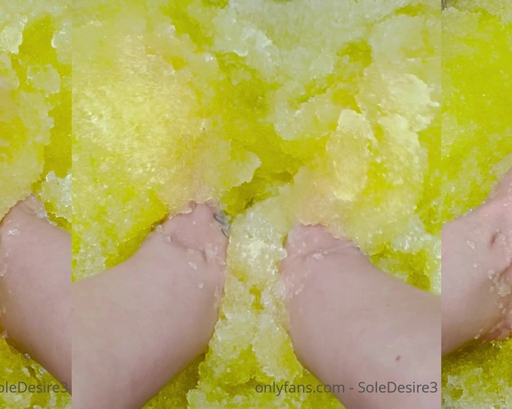 Sole Desire3 aka soledesire3 - 06-04-2021 OnlyFans Video - First time I have ever had a gel soak pedicure