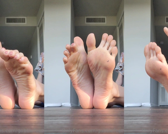 GabbieFeet aka gabbiefeet - 01-25-2023 OnlyFans Video - Hope you enjoy this video