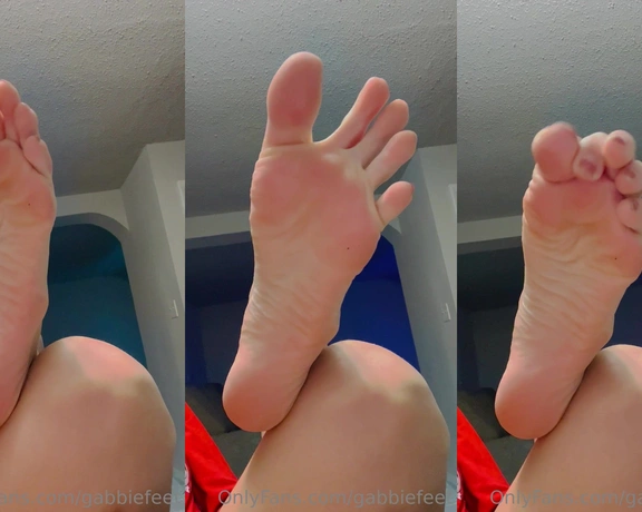 GabbieFeet aka gabbiefeet - 06-27-2023 OnlyFans Video - Left foot view