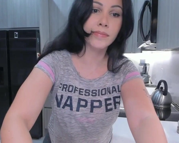 MissBella aka missbella - 10-14-2022 OnlyFans Video - kitchen chat  ASMR with gloves and new steamer trigger  shadow dance