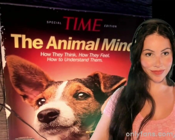 MissBella aka missbella - 04-20-2024 OnlyFans Video - ASMR reading through a Special Edition of Times magazine about animal intelligence lt3