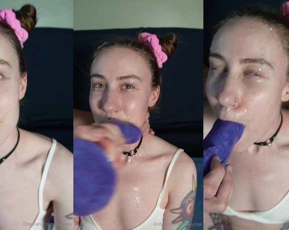 lilijunex aka lilijunex - 01-15-2024 OnlyFans Video - Please enjoy this very messy and very wholesome throat training session with Daddy  He is