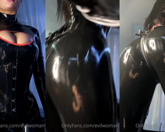 Evil Woman aka evilwoman - 11-29-2020 OnlyFans Video - Black Catsuit tease