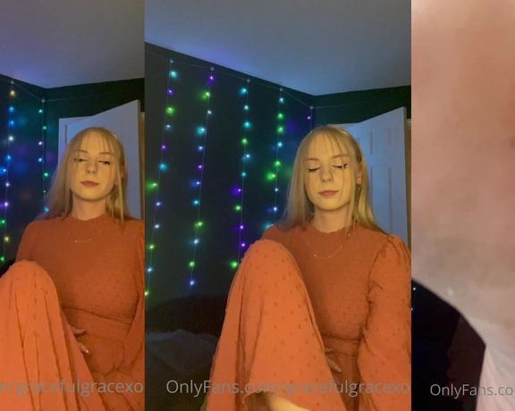 GracefulgraceXO aka gracefulgracexo - 08-30-2022 OnlyFans Video - I come home and show you my dirty soles wyd